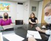 Diretoras da Feserp e do Sindsad reúnem-se com o presidente da ALMS