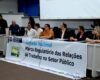 🔔 Audiência Pública sobre a Jornada Nacional com o tema “Marco Regultório das Relações de Trabalho no Setor Público” é realizada pela Câmara Municipal, CSPB, FESERP-MS e CESP Central