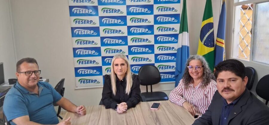 ‼️Presidente da FESERP-MS recebe direção do SINSEMI de Itaquiraí