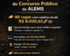 📢 *ATENÇÃO! Inscrições abertas do Concurso Público da ALEMS*